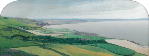 Valerius de Saedeleer, Coastal Landscape near Aberystwyth