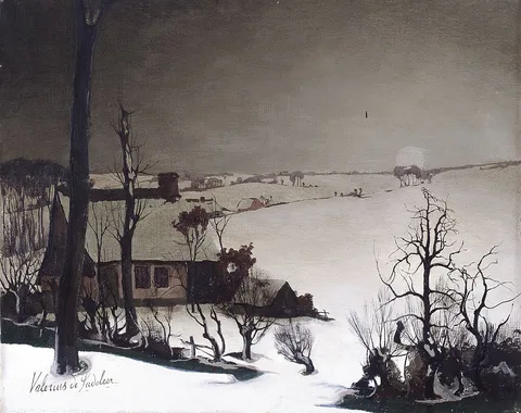 Valerius de Saedeleer, Winter landscape
