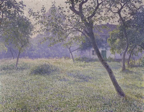 Rodolphe Wytsman, Orchard at Night