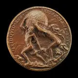 Jean Varin, Hercules Helping Atlas to Bear the Globe [reverse]