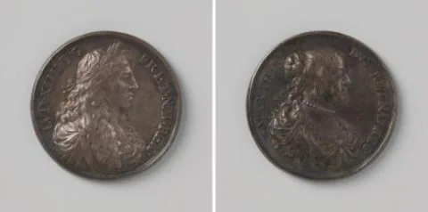 Jean Varin, Lodewijk XIV en Maria Theresia van Oostenrijk