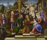Girolamo da Santacroce, The Adoration of the Three Kings