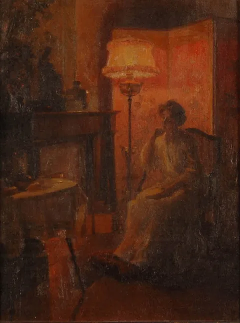 Marcel Rieder, Evening Reading
