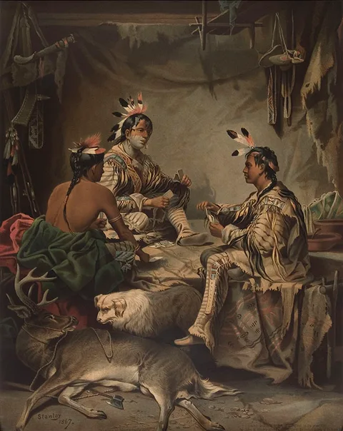 John Mix Stanley, Gambling for the Buck