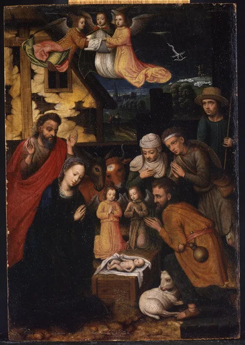 Marcellus Coffermans, The Adoration of the Shepherds