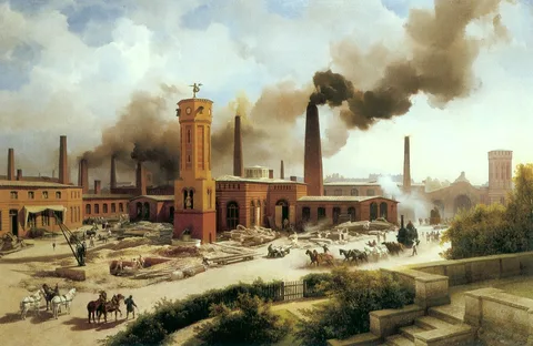 Karl Eduard Biermann, Ironworks Borsig, Berlin