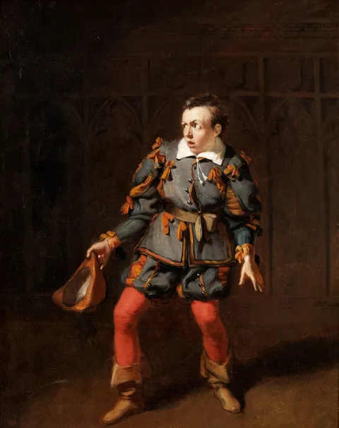 Robert William Buss, J. B. Buckstone as Spado in 'The Castle of Andalusia' by John O'Keefe, Haymarket Theatre, 1833