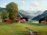 Arnold Lyongrün, Spring in Black Forest