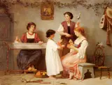 Alfred de Curzon, Afternoon pasttimes.