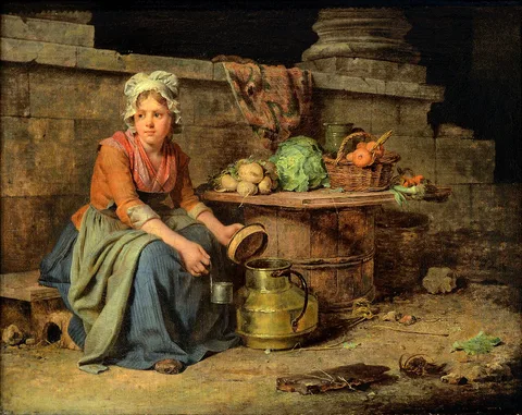 Martin Drolling, The Little Milk-Girl