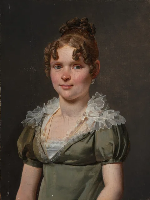 Martin Drolling, Nicolas Louis Faret and Madame Nicolas Louis Faret