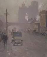 Pierre Adolphe Valette, Oxford Road, Manchester in 1910.