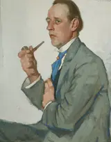 Pierre Adolphe Valette, Portrait of E. H. Mooney