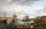 Jean-François Hue, Vue de l'intérieur du Port de Brest