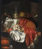 Franciscus Gijsbrechts, Vanitas Still Life