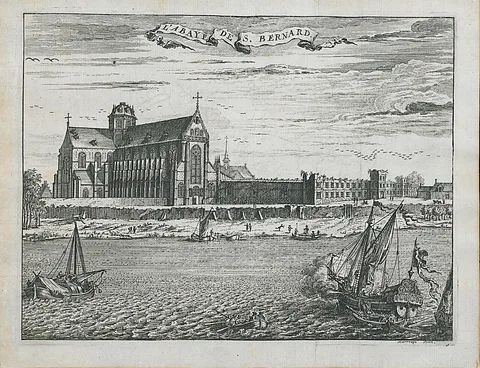 Jacobus Harrewijn, De Sint-Bernardusabdij bij Hemiksem