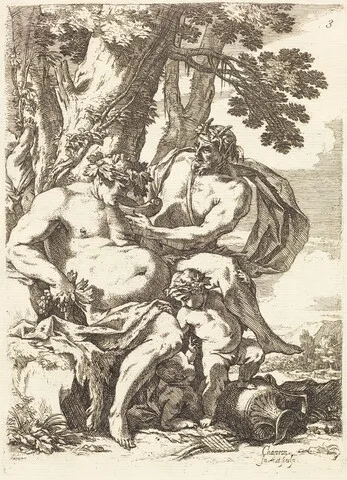 Nicolas Chaperon, The Elderly Silenus