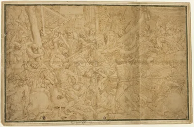 Laurens Barata, Battle of Lapiths and Centaurs