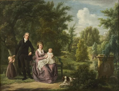 Egbert van Drielst, A family in Elswout