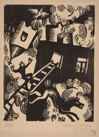Maria Uhden, Burning House