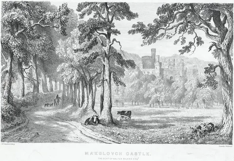 Joseph Murray Ince, Maeslough Castle. The Seat of Walter Wilkins Esqr