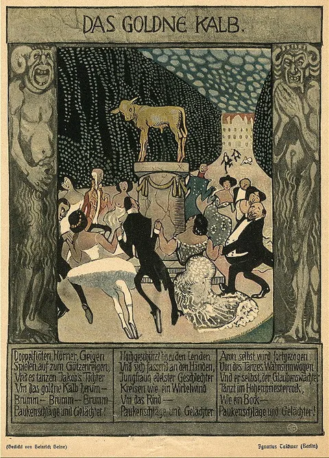 Ignatius Taschner, Das Goldne Kalb