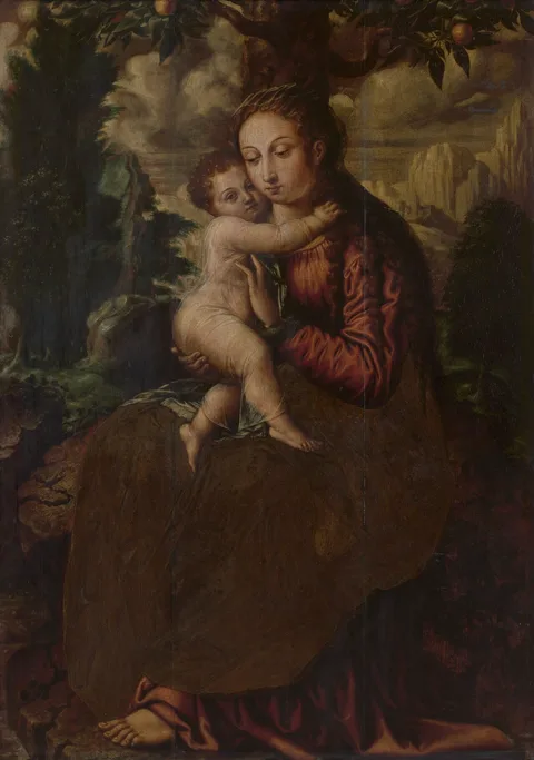 Jan van Orley, Virgin with child