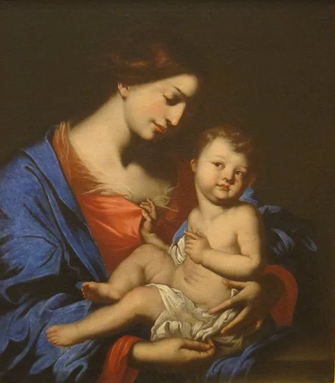 Pacecco De Rosa, Madonna and Child