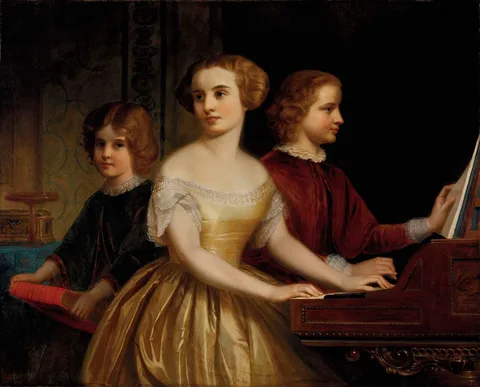 Thomas Prichard Rossiter, The Parmly Sisters