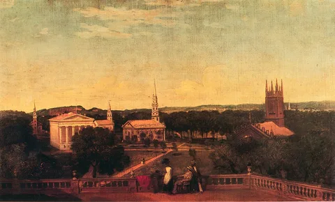 Thomas Prichard Rossiter, New Haven Green