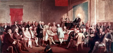 Thomas Prichard Rossiter, Signing of the Constitution