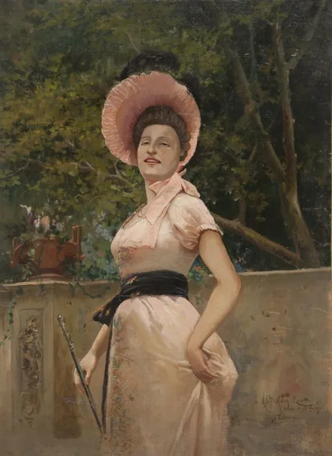 Jose Echena, Portrait of a Lady