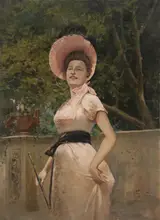 Jose Echena, Portrait of a Lady