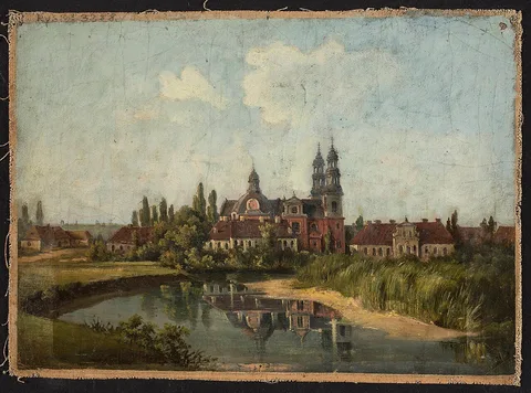 Feliks Brzozowski, Church and monastery in Ląd