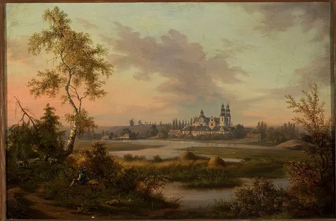 Feliks Brzozowski, Church and monastery in Ląd