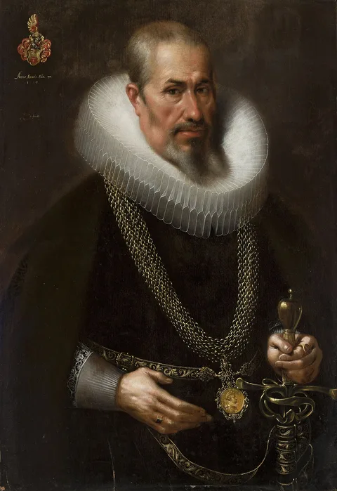 Samuel Hoffmann, Portrait of a man aged 70.