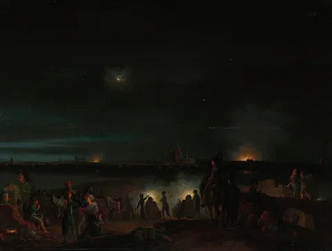 Joseph August Knip, The Shelling of ’s-Hertogenbosch by the French
