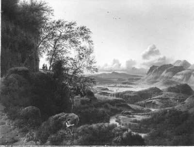 Joseph August Knip, View of Terni