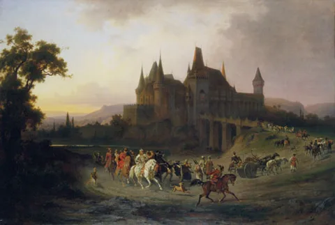 Antal Ligeti, The Return of King Matthias from Hunting