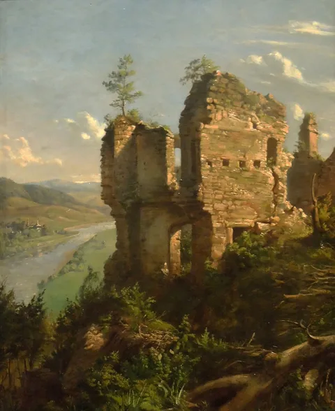 Andrzej Grabowski, Ruins of Sobieniu Castle