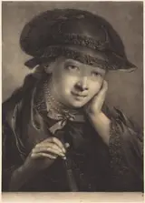 Thomas Frye, Young Woman Holding a Fan