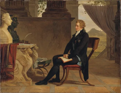 Louis Gauffier, Count Gustaf Mauritz Armfelt in Florence