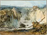 Louis-Gabriel Moreau, Waterfall
