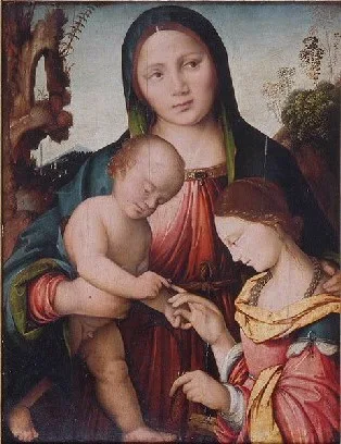 Francesco da Cotignola, Mystic Marriage of Saint Catherine of Alexandria