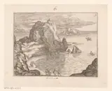 Daniel Rabel, Kustlandschap met Perseus en Andromeda