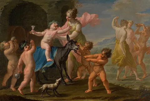 Clemente Ruta, The Procession of Bacchus