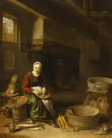 Pieter Jacobsz Duyfhuysen, Kitchen Scene