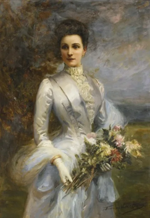Frédérique Vallet-Bisson, Portrait of Louise Elizabeth Laure de Bonneval, comtesse de Brecey