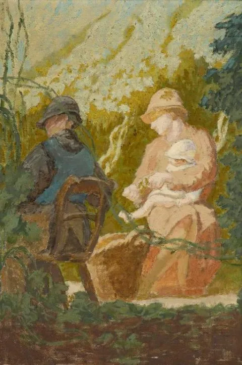 Therese Lessore, The Days Work - Hop Picking