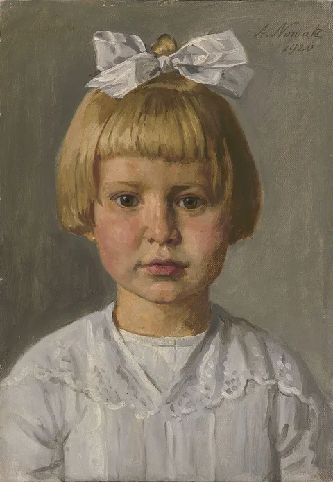 Anton Nowak, Portrait of a girl